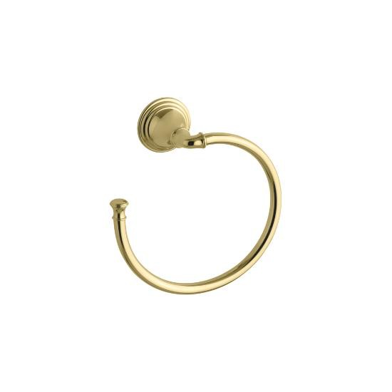 Kohler 10557-PB Devonshire Towel Ring 1