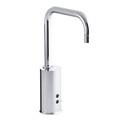 Kohler 13472-CP Gooseneck Touchless Deck-Mount Faucet With Temperature Mixer 1