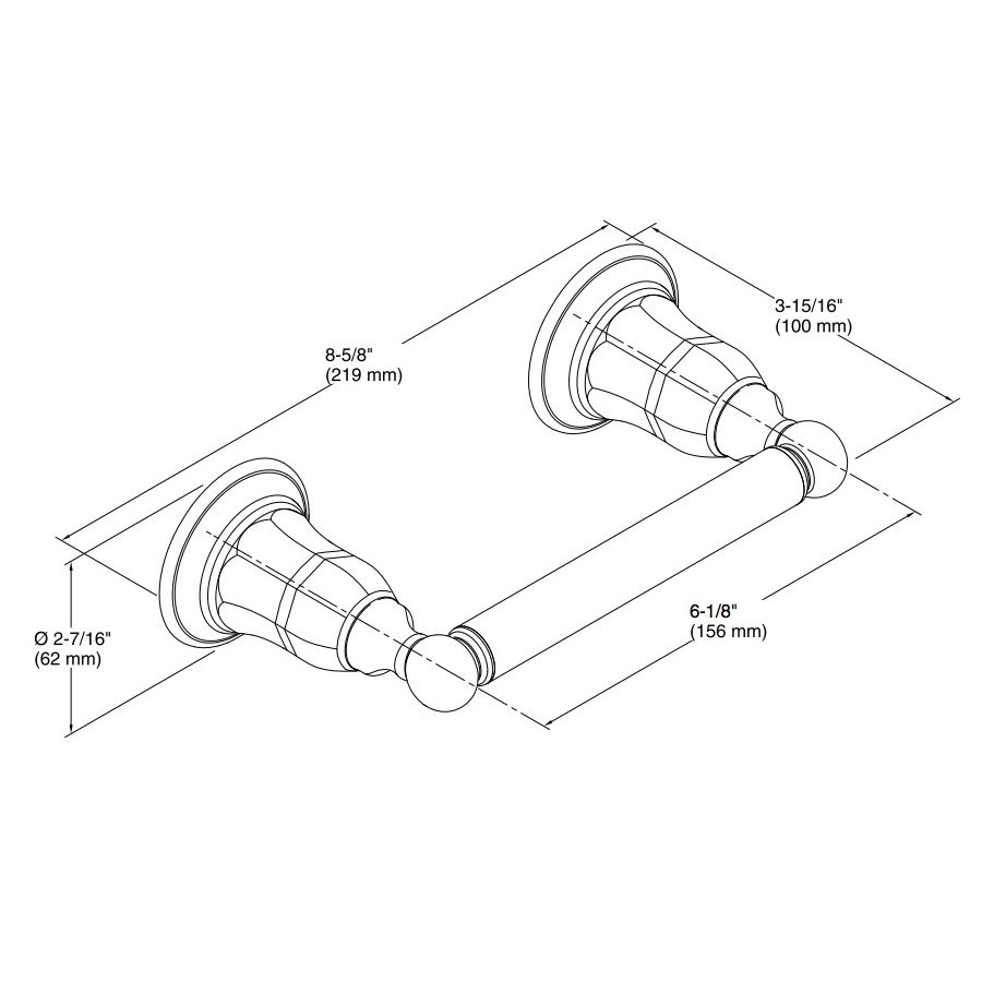 Kohler 13504-2BZ Kelston Toilet Tissue Holder 2