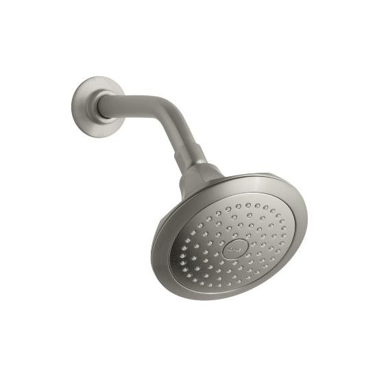 Kohler 457-AK-BN Memoirs 2.5 Gpm Single-Function Wall-Mount Showerhead With Katalyst Air-Induction Spray 1