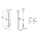 Kohler 8487-CP Hotel Handshower Kit 2