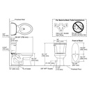 Kohler 3979-0 Highline Comfort Height Two-Piece Elongated 1.6 Gpf Toilet With Class Five Flush Technology And Left-Hand Trip Lever 2