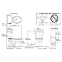 Kohler 3949-UT-0 Highline Comfort Height Two-Piece Elongated 1.28 Gpf Toilet With Class Five Flush Technology Left-Hand Trip Lever Insuliner Tank Liner And Tank Cover Locks 2