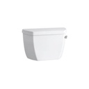 Kohler 4645-TR-0 Highline Classic Pressure Lite 1.6 Gpf Toilet Tank With Tank Cover Locks And Right-Hand Trip Lever 1