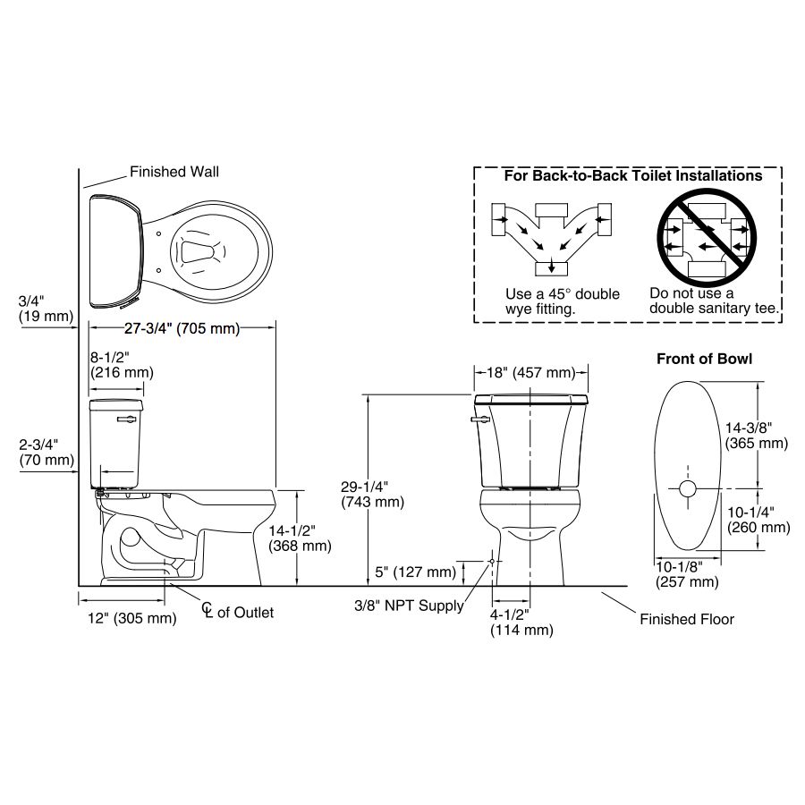 Kohler 3997-U-96 Wellworth Two-Piece Round-Front 1.28 Gpf Toilet With Class Five Flush Technology Left-Hand Trip Lever And Insuliner Tank Liner 2