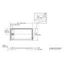 Kohler 9163-0 Bellwether 60 X 32 Single-Threshold Shower Base With Left Center Drain 2