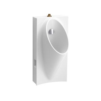 Kohler 5244-ET-0 Steward Hybrid High-Efficiency Urinal With 3/4 Top Spud 1