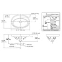 Kohler 2075-1-0 Serif Self-Rimming Lavatory With Single-Hole Faucet Drilling 2