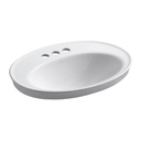 Kohler 2075-4-0 Serif Self-Rimming Lavatory With 4 Centers 1