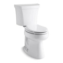 Kohler 5298-RA-0 Highline 1.0 Gpf Comfort Height Two-Piece Elongated Toilet With Class Five Flush Technology And Right-Hand Trip Lever 1