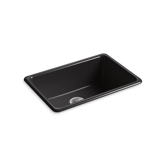 Kohler 5708-7 Iron/Tones 27 X 18-3/4 X 9-5/8 Top-/Under-Mount Single-Bowl Kitchen Sink 1