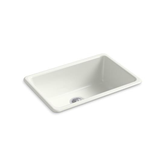 Kohler 5708-NY Iron/Tones 27 X 18-3/4 X 9-5/8 Top-/Under-Mount Single-Bowl Kitchen Sink 1