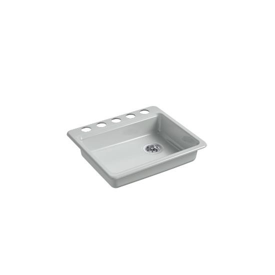 Kohler 5479-5U-95 Riverby 25 X 22 X 5-11/12 Under-Mount Single-Bowl Kitchen Sink 1