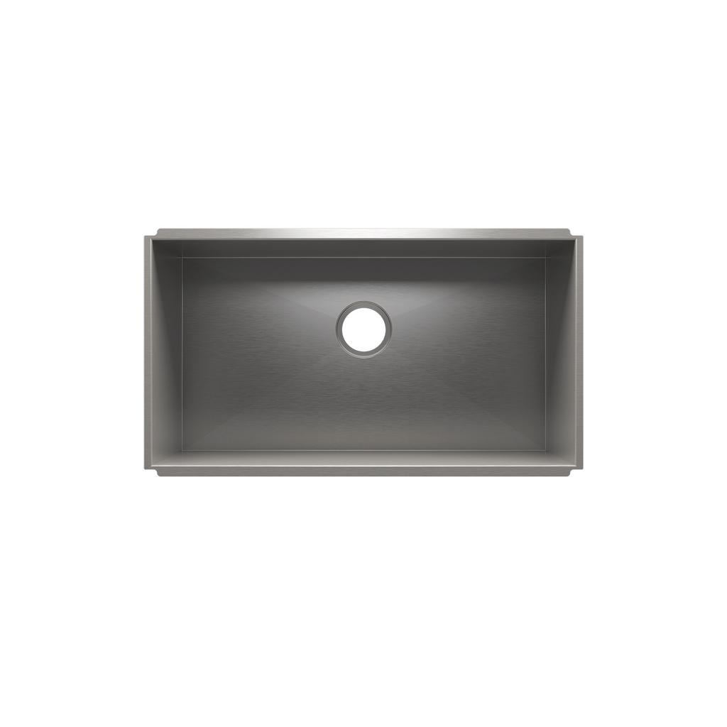 Julien 003676 Urbanedge Utility Sink Undermount Single 30X16X12 1