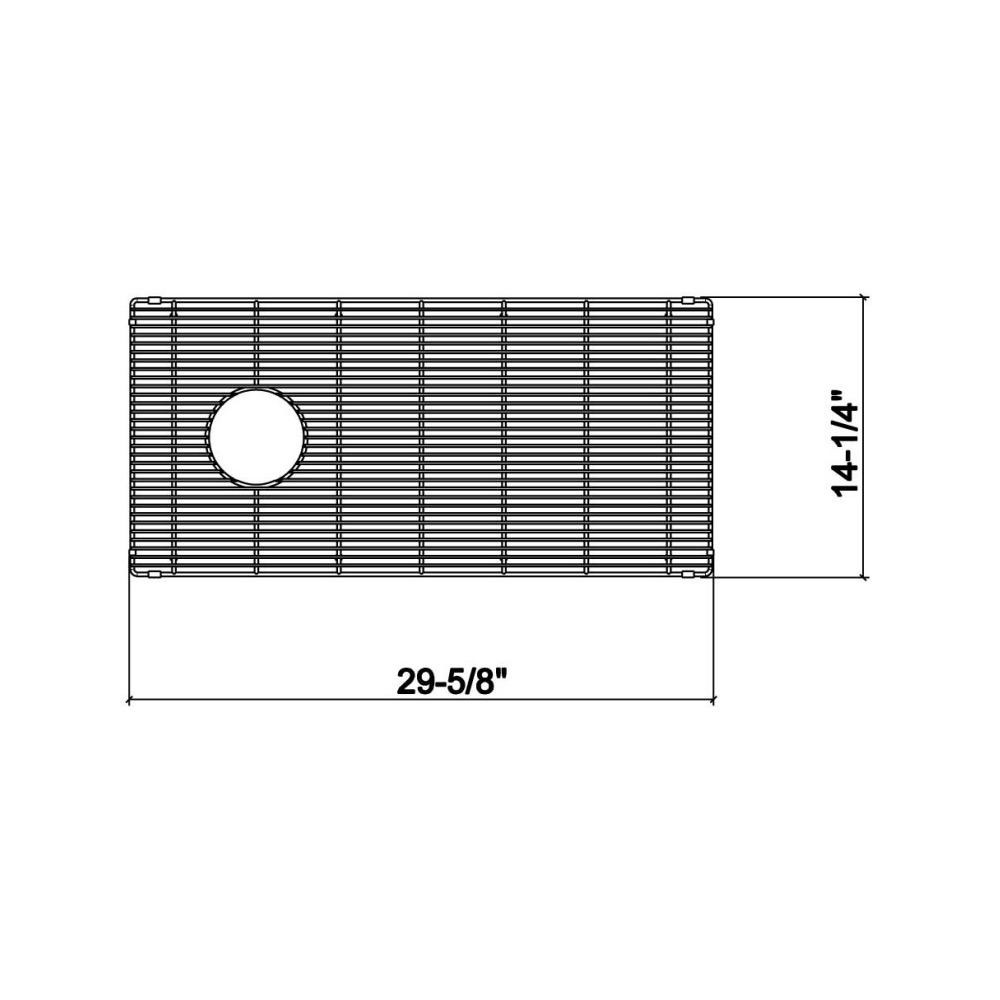 Julien 200939 Grid For Fira Sink 31-1/4X15-3/4 2