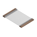 Julien 215207 Drying Rack For 17In Sink Walnut Handles 12X18X1 1