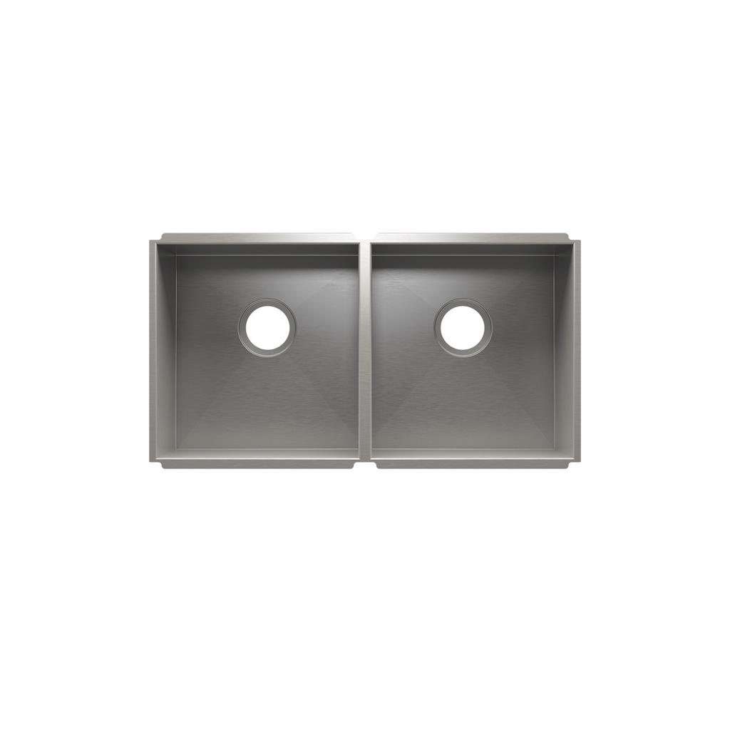 Julien 003653 Urbanedge Sink Undermount Double L15X16X8 R15X16X8 1