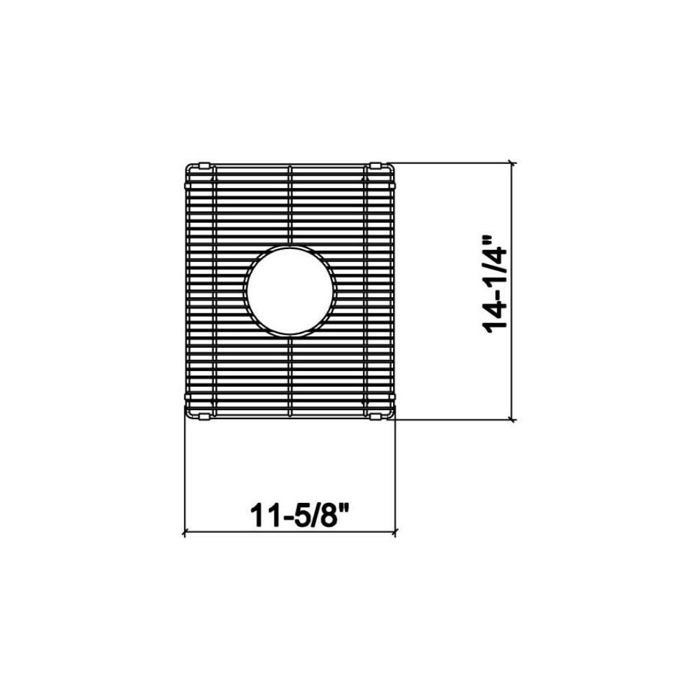 Julien 200936 Grid For Fira Bar Sink 13-1/4X15-3/4 2