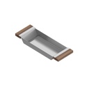 Julien 205220 Tray For 16In Sink Walnut Handles 6X17X2-1/4 1