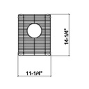 Julien 200925 Grid For Urbanedge J7 And Classic Bar Sink 12X15 2