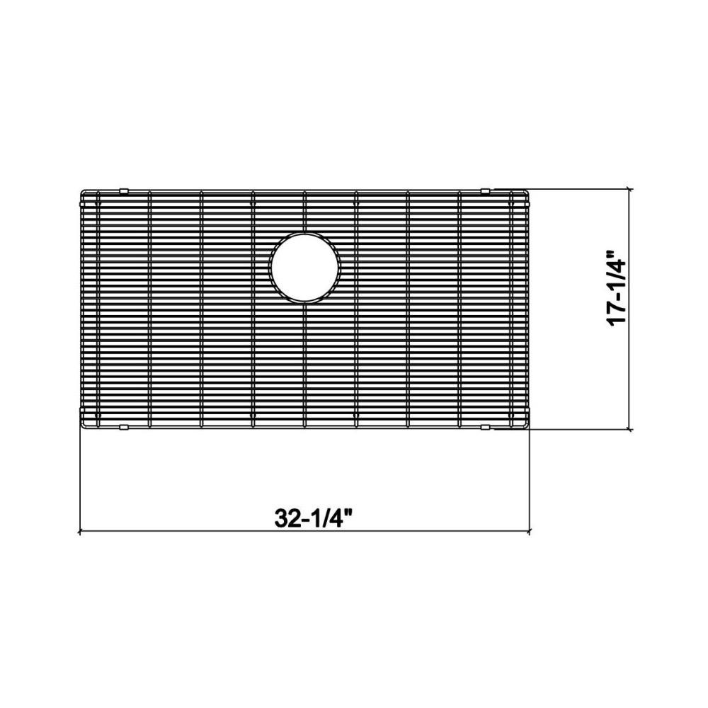 Julien 200922 Grid For Urbanedge J7 And Classic Sink 33X18 2