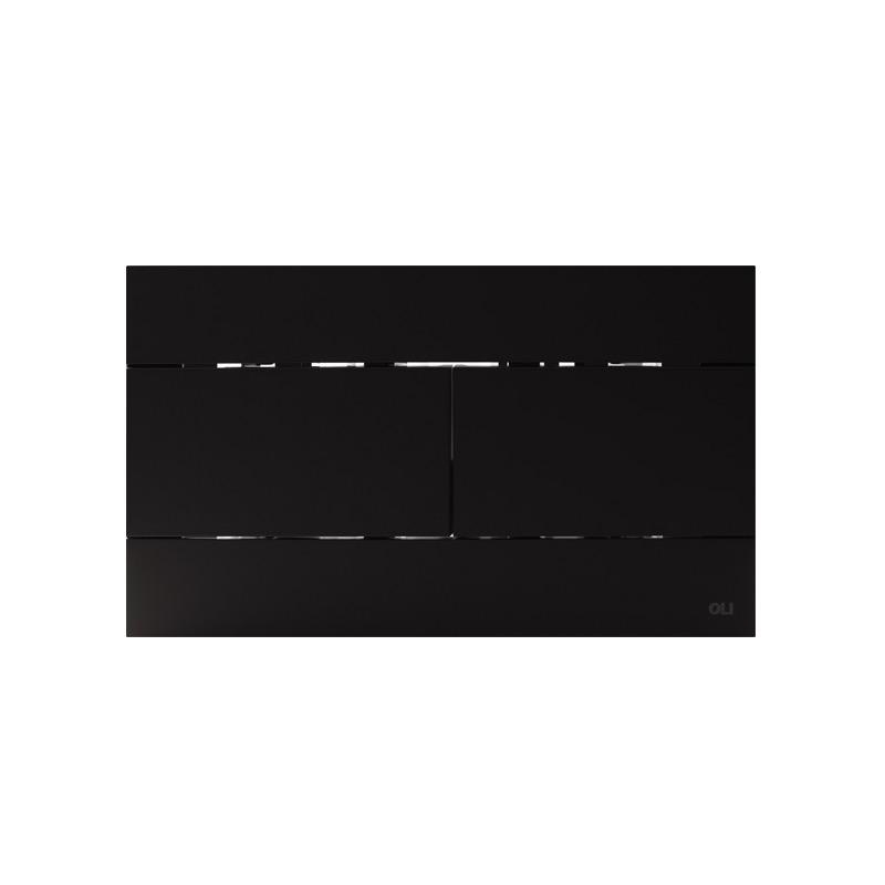 Oli 879461 Slim Push Plate Soft Touch Black 1