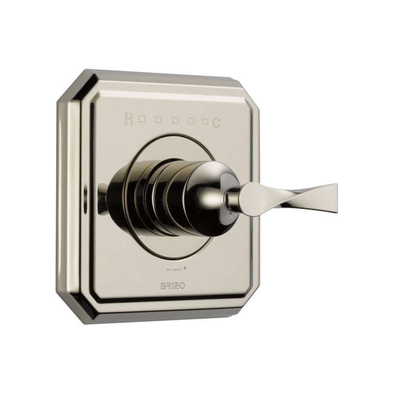 Brizo T66T030 Virage Sensori Thermostatic Valve Trim Polished Nickel 1