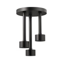 Brizo 81335 Ceiling Mount Pendant Raincan Showerhead Matte Black 1