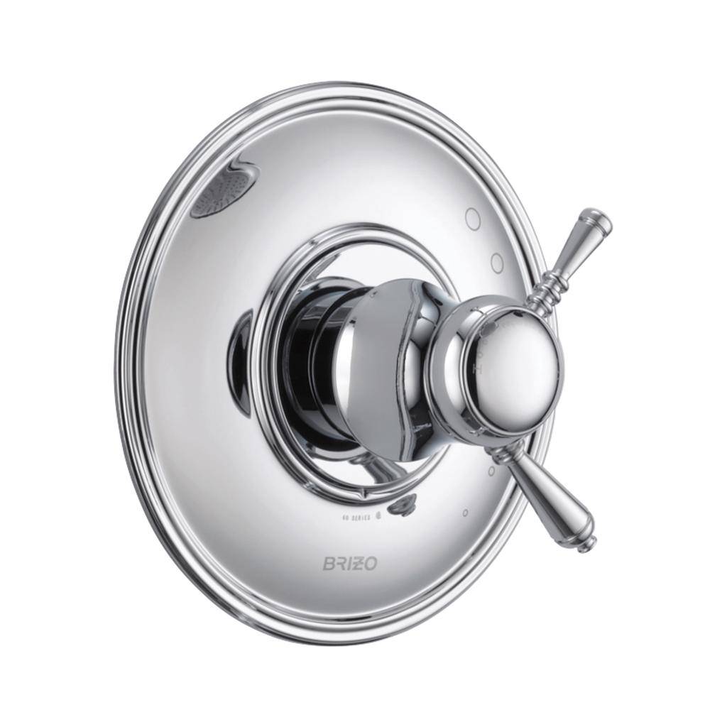 Brizo T60010 Traditional Thermostatic Valve Trim Chrome 1