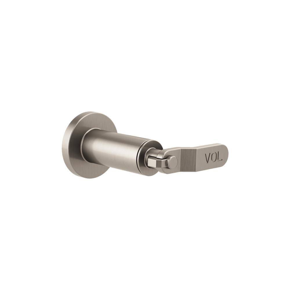 Brizo T66634 Sensori Volume Control Trim Industrial Lever Luxe Nickel 1