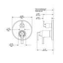 Brizo T75598-NK Levoir Tempassure Thermostatic Valve 3 Function Diverter Trim Luxe Nickel 2