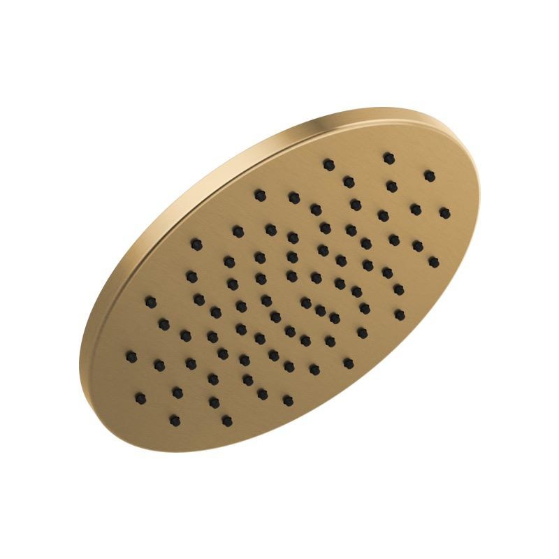 Brizo 81392 Round Raincan Showerhead Luxe Gold 1