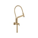 Brizo 81376 Invari Slide Bar Shower Arm And Flange Polished Gold 1