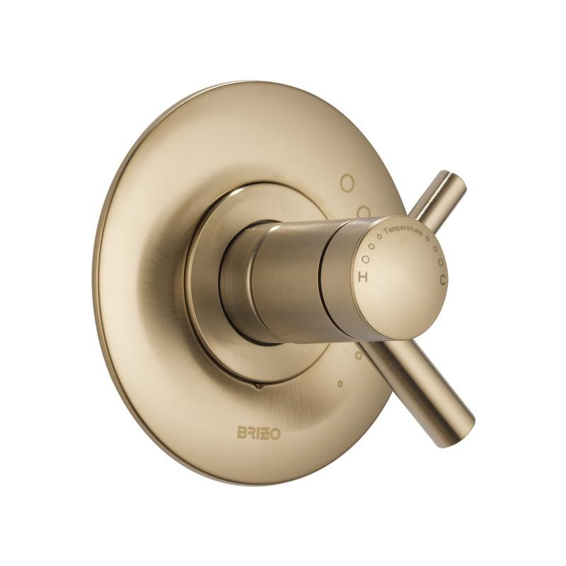 Brizo T60075 Odin Tempassure Thermostatic Valve Trim Luxe Gold 1