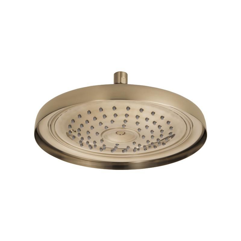 Brizo 83310-GL Ceiling Mount Raincan Shower Head Luxe Gold 1