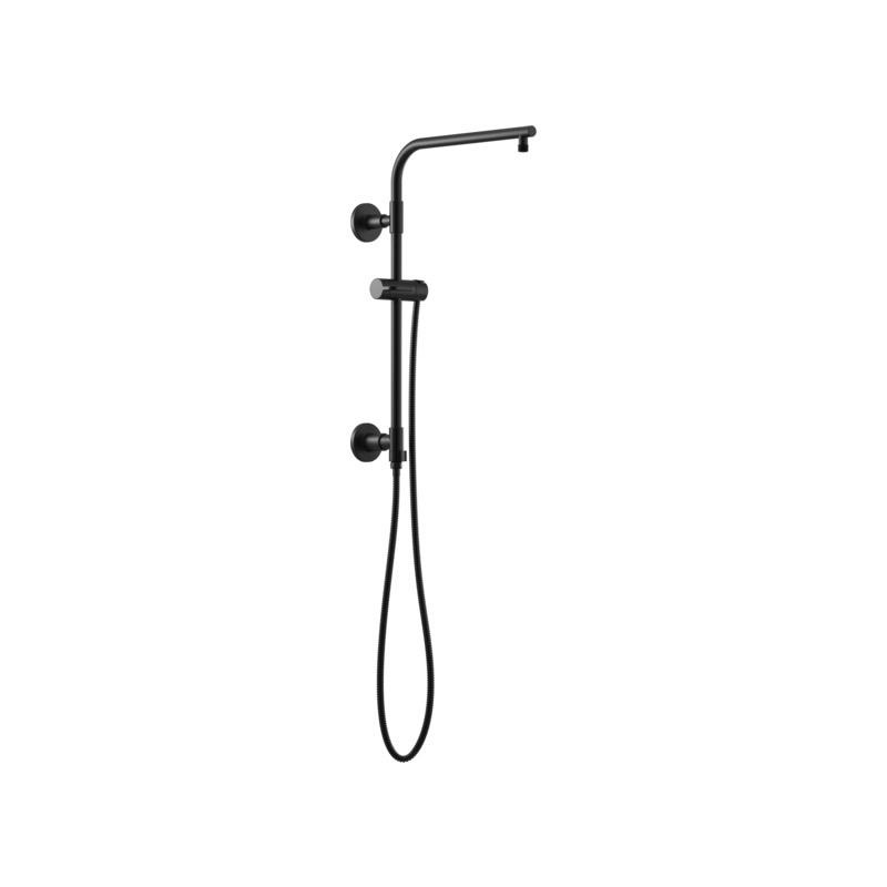 Brizo 80092 Euro Round Shower Column Matte Black 1