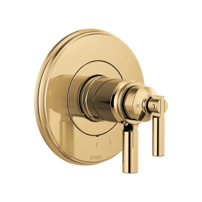 Brizo T60076 Invari Tempassure Thermostatic Valve Trim Polished Gold 1