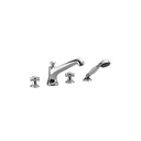 Dornbracht 27502360 Madison Four Hole Tub Set Platinum Matte 1