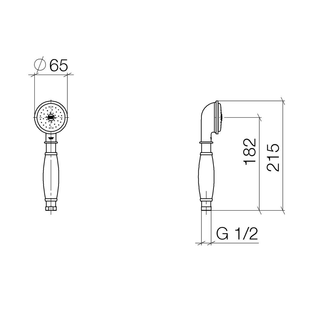 Dornbracht 28002970 Madison Hand Shower Durabrass 2