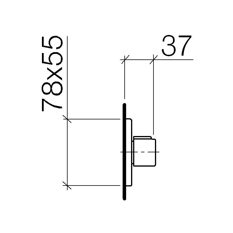 Dornbracht 36310710 Lulu Wall Valve Chrome 2