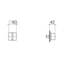 Dornbracht 36310782 Mem Wall Valve Chrome 2