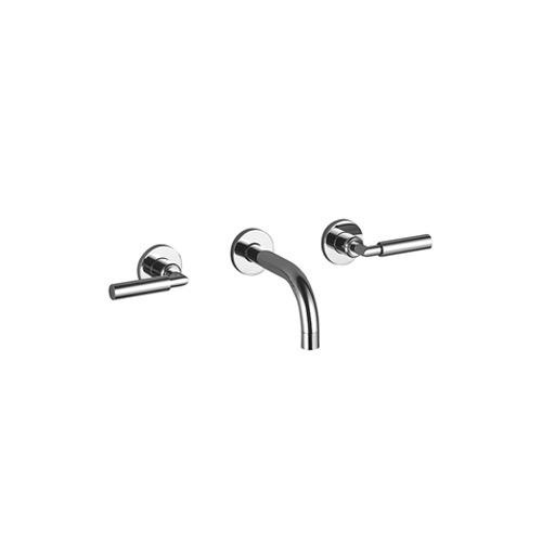 Dornbracht 36707882 Tara Wall Mounted Lavatory Faucet Chrome 1