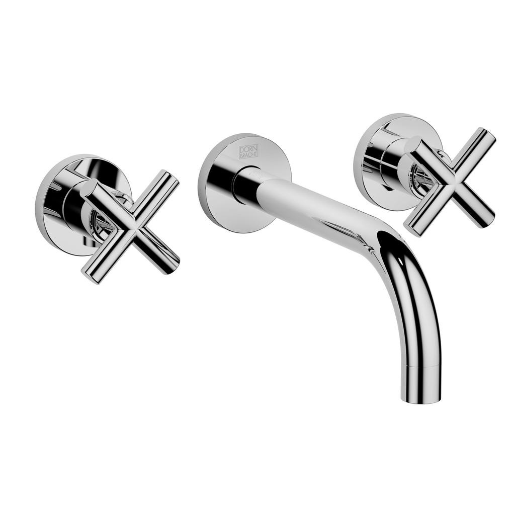 Dornbracht 36712892 Tara Wall Mounted Lavatory Faucet Chrome 1