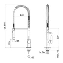 Dornbracht 33860875 Tara Ultra Single Lever Mixer Chrome 2