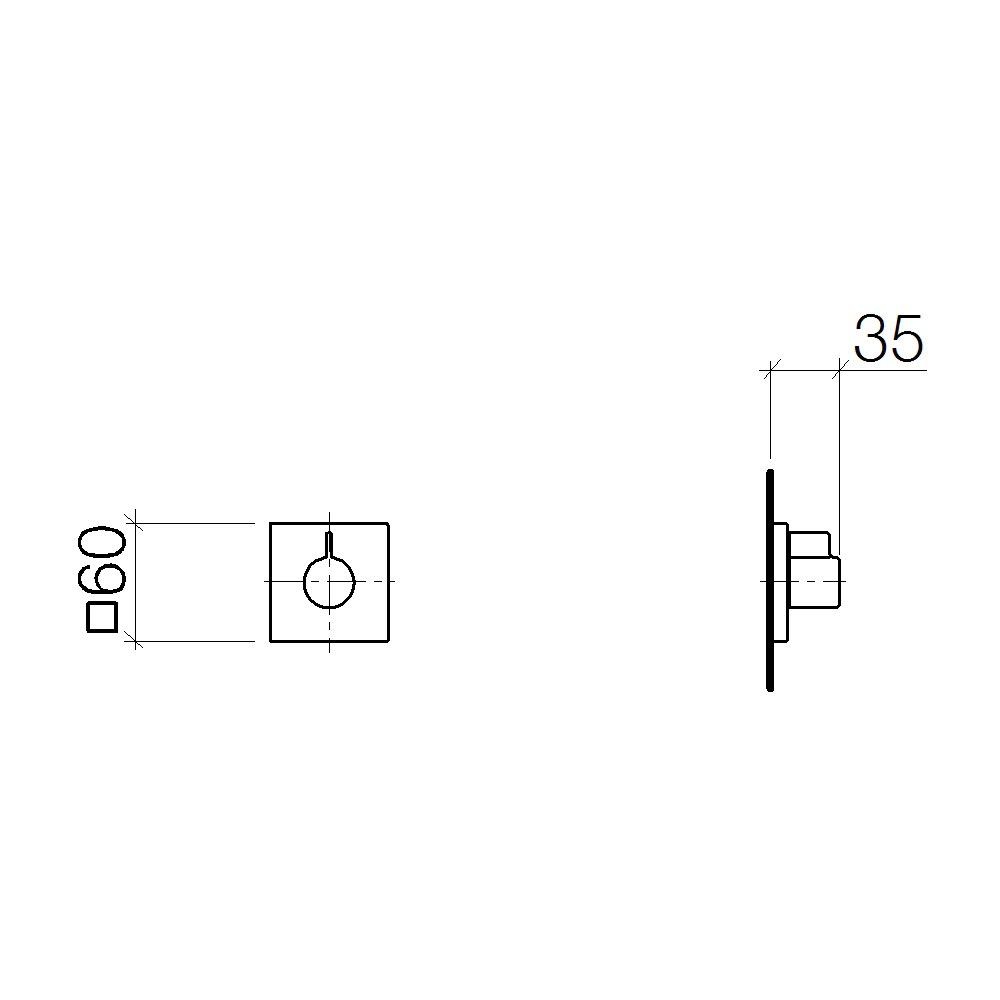 Dornbracht 36315980 Symetrics Wall Valve Chrome 2