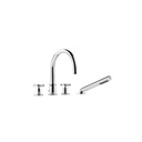 Dornbracht 27512892 Tara Four Hole Tub Set Chrome 1