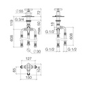 Dornbracht 29140892 Tara Two Way Diverter Chrome 2