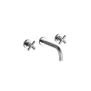 Dornbracht 36717892 Tara Wall Mounted Lavatory Faucet Chrome 1