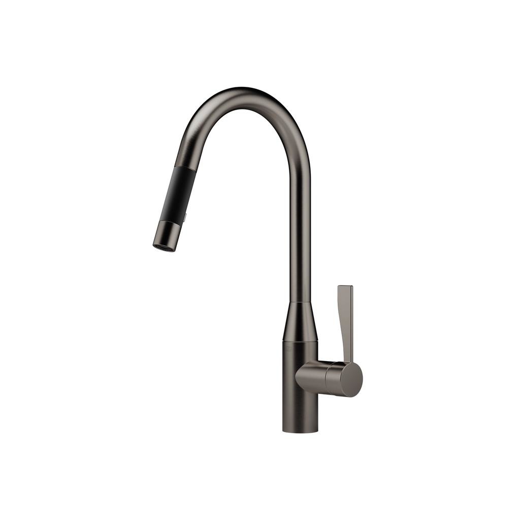 Dornbracht 33870895 Sync Pull Down Kitchen Faucet Dark Platinum Matte 1