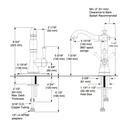 Delta 1997LF Cassidy Single Handle Bar Prep Faucet Polished Nickel 2